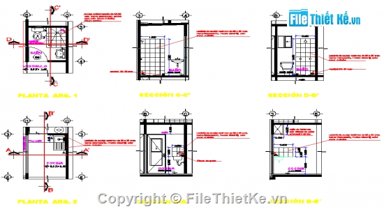 File thiết kế,phòng tắm,cad phòng tắm